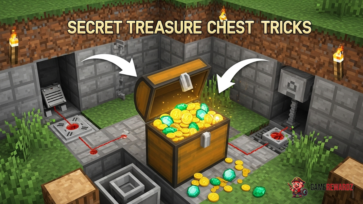 Minecraft Secret Treasure Chest Tricks